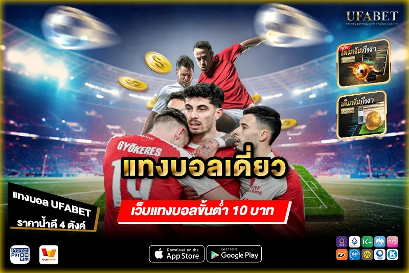 แทงบอลเดี่ยว เล่น เว็บบอล UFABET